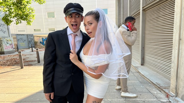 Chauffeur Fucks The Bride